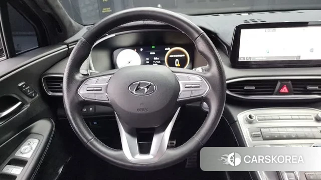 Hyundai The New Santa Fe 2021 Черный из Кореи, фото 4