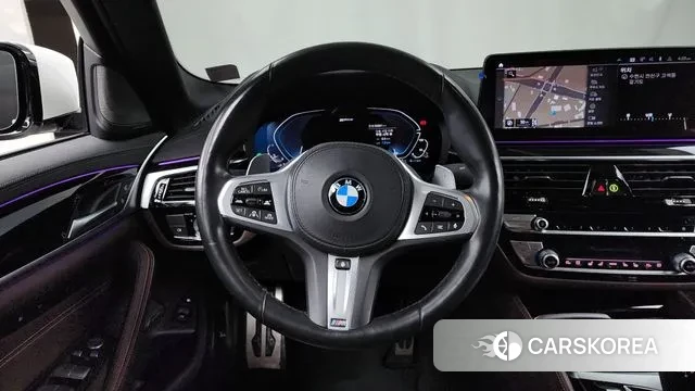 BMW 5 Series (G30) 2021 Белый из Кореи, фото 4