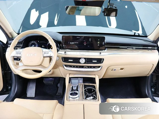 Kia The New K9 2nd generation 2021 Темно-зеленый из Кореи, фото 4