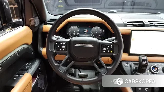 Land Rover Defender (L663) 2024 Темно-зеленый из Кореи, фото 4