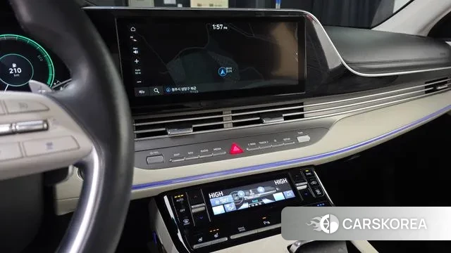 Hyundai The New Grandeur IG Hybrid 2021 Серый из Кореи, фото 4