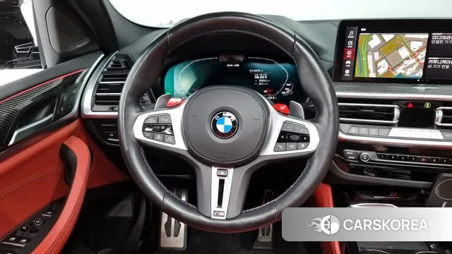 BMW X4M (G02) 2022 Черный из Кореи, фото 4