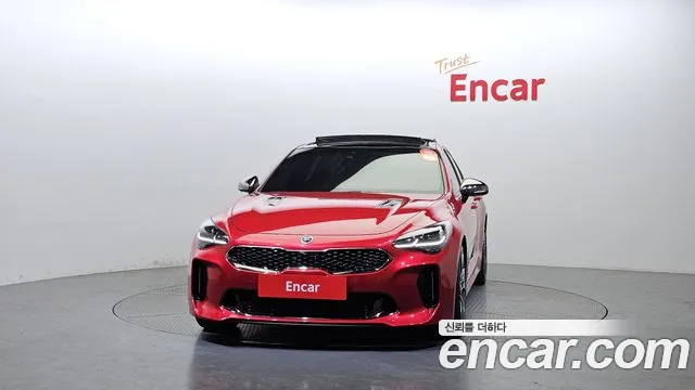 Kia Stinger 2018 Красный из Кореи, фото 4