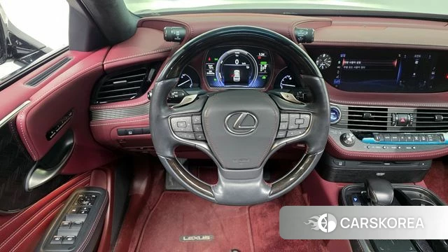 Lexus LS500h 5th generation 2018 Черный из Кореи, фото 4