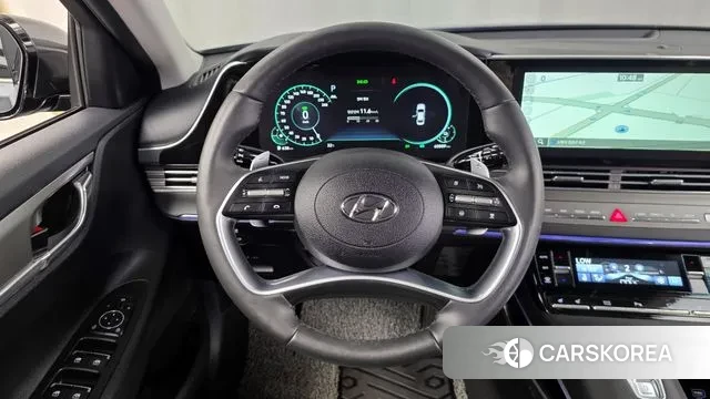 Hyundai The New Grandeur IG Hybrid 2021 Серый из Кореи, фото 4