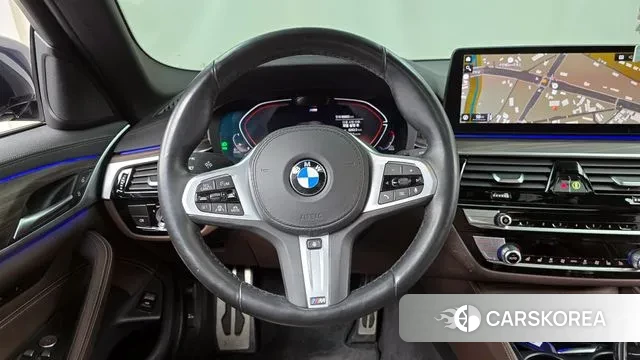 BMW 5 Series (G30) 2020 Черный из Кореи, фото 4