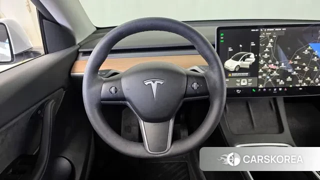 Tesla Model Y 2021 Белый из Кореи, фото 4