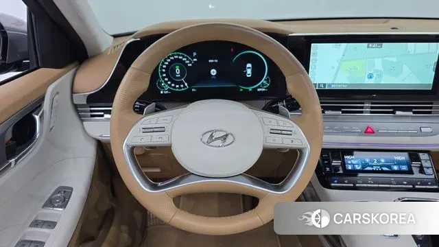 Hyundai The New Grandeur IG Hybrid 2021 Серый из Кореи, фото 4