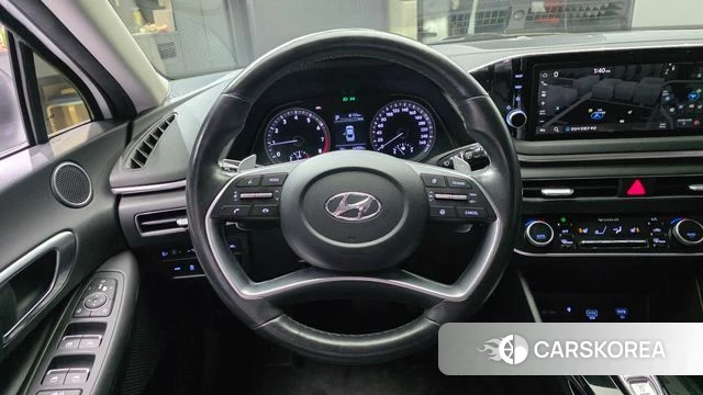 Hyundai Sonata (DN8) 2021 Белый из Кореи, фото 4