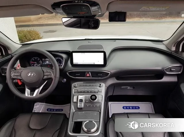 Hyundai The New Santa Fe 2021 Белый из Кореи, фото 4