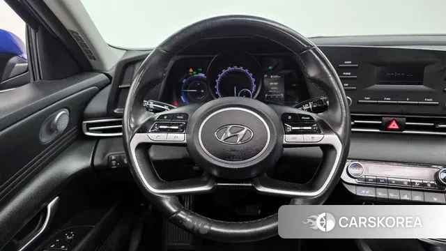 Hyundai Avante Hybrid (CN7) 2021 Синий из Кореи, фото 4