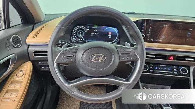 Hyundai Sonata (DN8) 2020 Черный из Кореи, фото 4