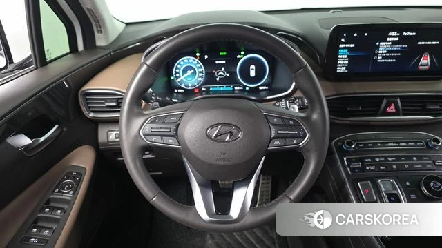 Hyundai The New Santa Fe 2022 Белый из Кореи, фото 4
