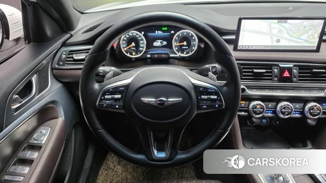 Genesis The New G70 2021 Белый из Кореи, фото 4