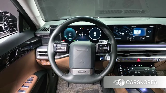 Hyundai Grandeur Hybrid (GN7) 2023 Черный из Кореи, фото 4