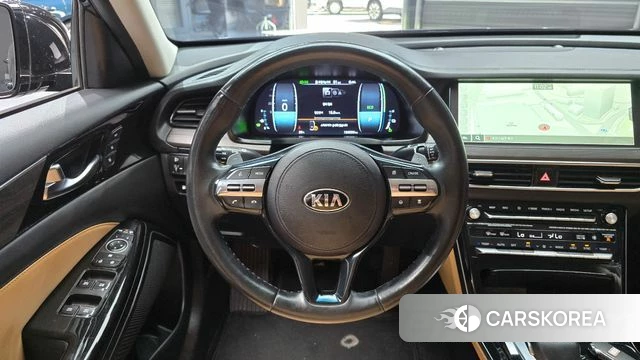 Kia K7 Premier Hybrid 2021 Черный из Кореи, фото 4