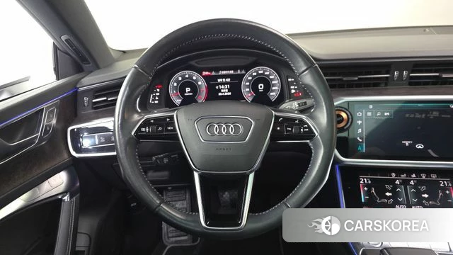 Audi A7 (4K) 2020 Белый из Кореи, фото 4