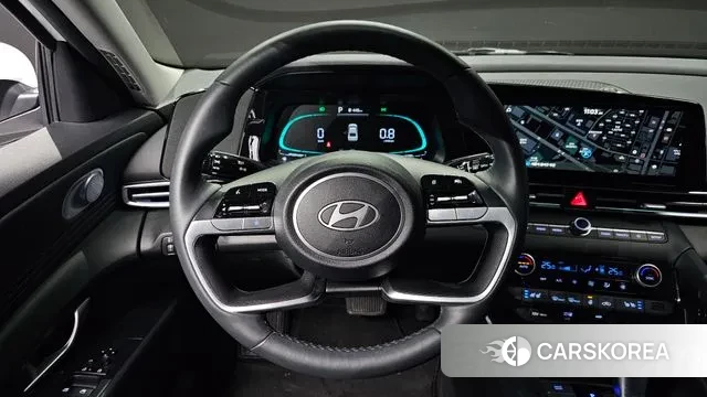 Hyundai The New Avante (CN7) 2024 Белый из Кореи, фото 4