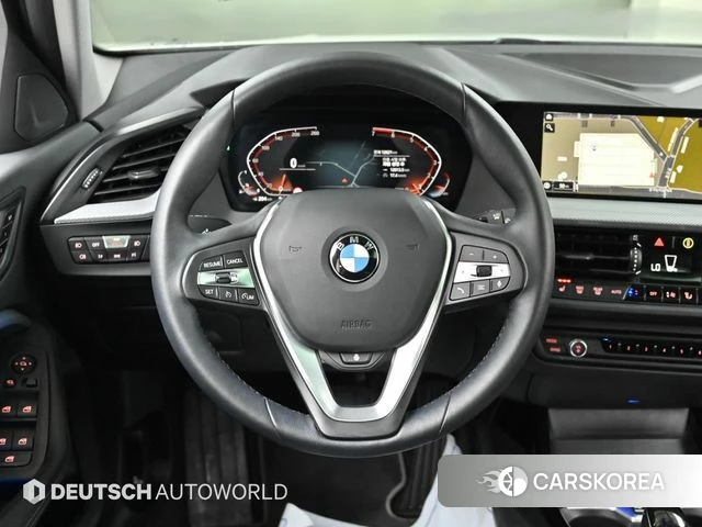 BMW 1 Series (F40) 2021 Белый из Кореи, фото 4