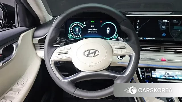 Hyundai The New Grandeur IG Hybrid 2022 Черный из Кореи, фото 4