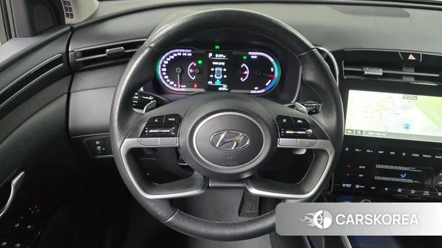 Hyundai Tucson Hybrid (NX4) 2023 Белый из Кореи, фото 4