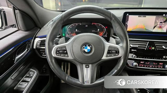 BMW 6 Series GT (G32) 2021 Серебристо-серый из Кореи, фото 4