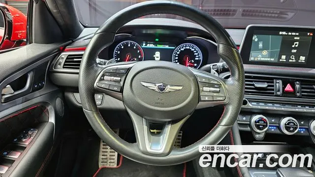 Genesis G70 2018 Красный из Кореи, фото 4