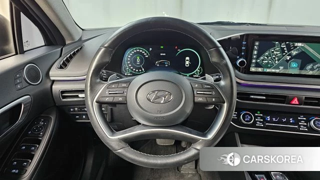 Hyundai Sonata Hybrid (DN8) 2023 Черный из Кореи, фото 4