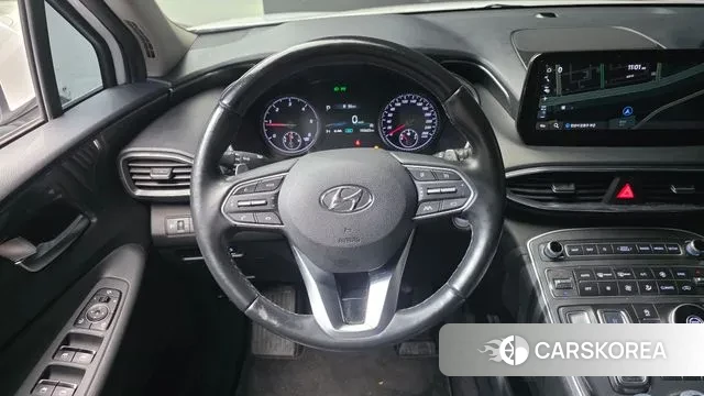 Hyundai The New Santa Fe 2021 Белый из Кореи, фото 4