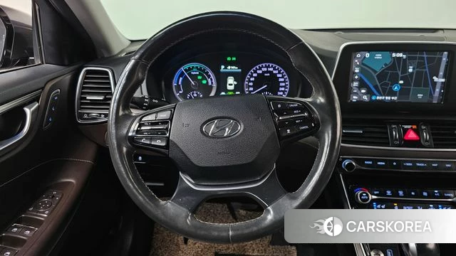Hyundai Grandeur IG Hybrid 2018 Серый из Кореи, фото 4