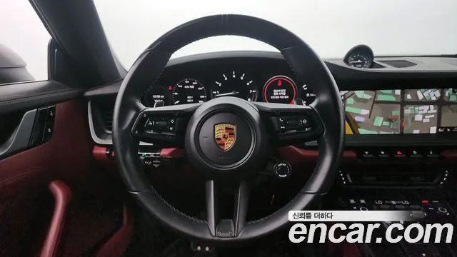 Porsche 911(992) 2021 Серебристо-серый из Кореи, фото 4