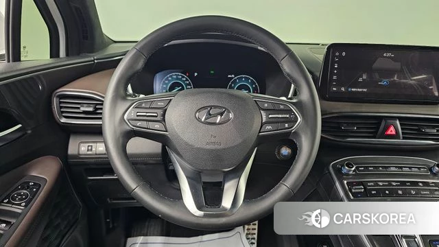 Hyundai The New Santa Fe 2022 Белый из Кореи, фото 4
