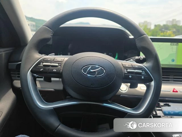 Hyundai The New Grandeur IG Hybrid 2021 Черный из Кореи, фото 4
