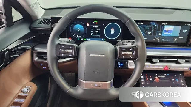 Hyundai Grandeur Hybrid (GN7) 2023 Черный из Кореи, фото 4