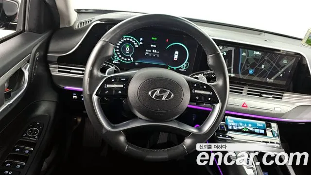 Hyundai The New Grandeur IG Hybrid 2020 Черный из Кореи, фото 4