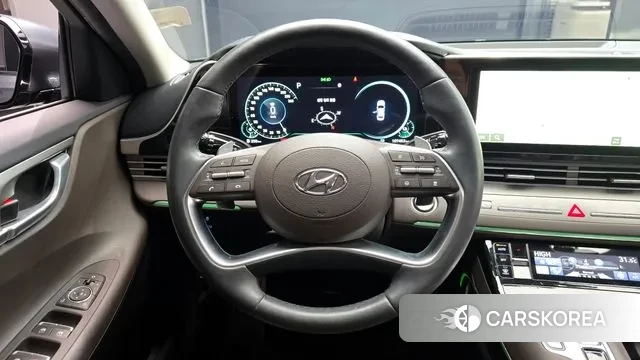 Hyundai The New Grandeur IG Hybrid 2021 Серый из Кореи, фото 4