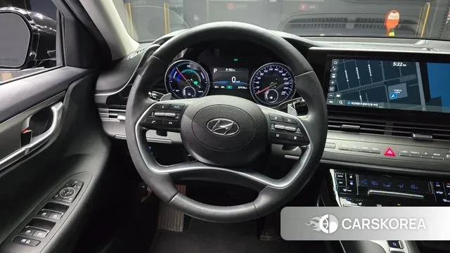 Hyundai The New Grandeur IG Hybrid 2020 Черный из Кореи, фото 4