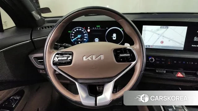 Kia K8 Hybrid 2022 Серый из Кореи, фото 4