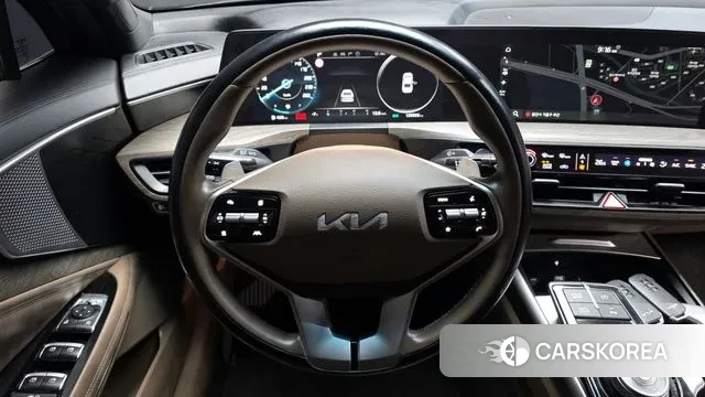 Kia K8 Hybrid 2023 Серый из Кореи, фото 4