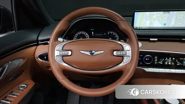 Genesis GV70 2022 Темно-зеленый из Кореи, фото 4