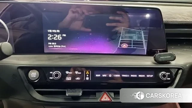 Kia K8 Hybrid 2021 Черный из Кореи, фото 4