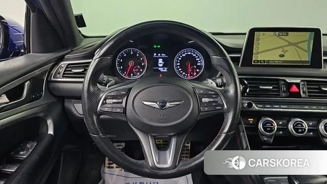 Genesis G70 2018 Синий из Кореи, фото 4