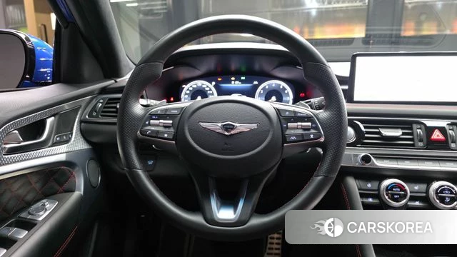 Genesis The New G70 2021 Синий из Кореи, фото 4