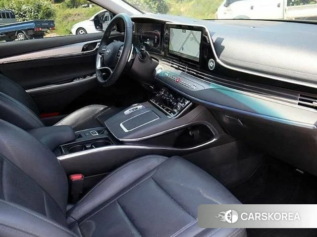 Hyundai The New Grandeur IG Hybrid 2022 Серый из Кореи, фото 4