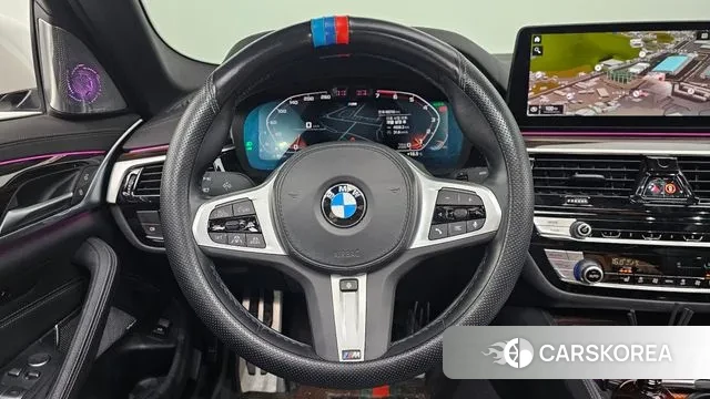 BMW 5 Series (G30) 2022 Белый из Кореи, фото 4