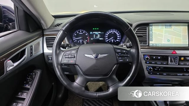 Genesis G80 2018 Синий из Кореи, фото 4