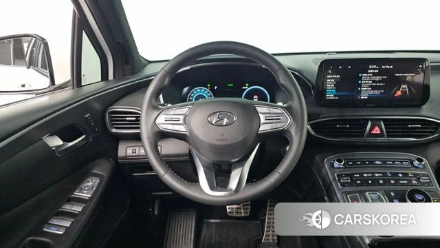 Hyundai The New Santa Fe 2023 Белый из Кореи, фото 4