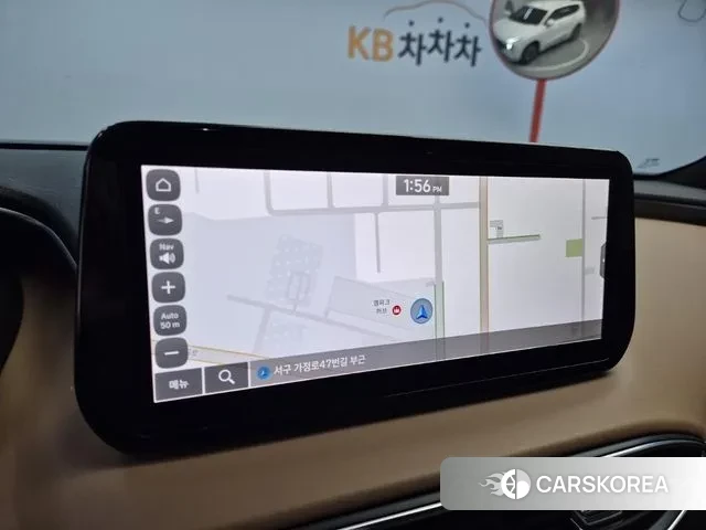 Hyundai The New Santa Fe 2023 Белый из Кореи, фото 4