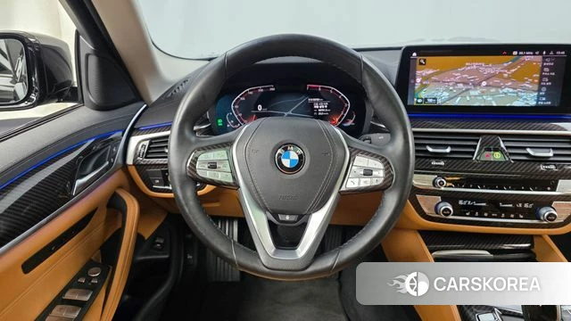 BMW 5 Series (G30) 2020 Черный из Кореи, фото 4