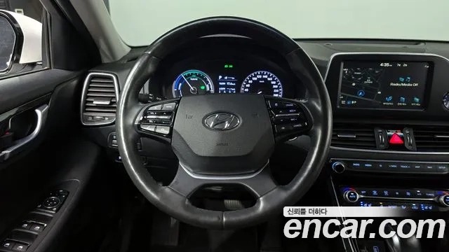 Hyundai Grandeur IG Hybrid 2018 Белый из Кореи, фото 4